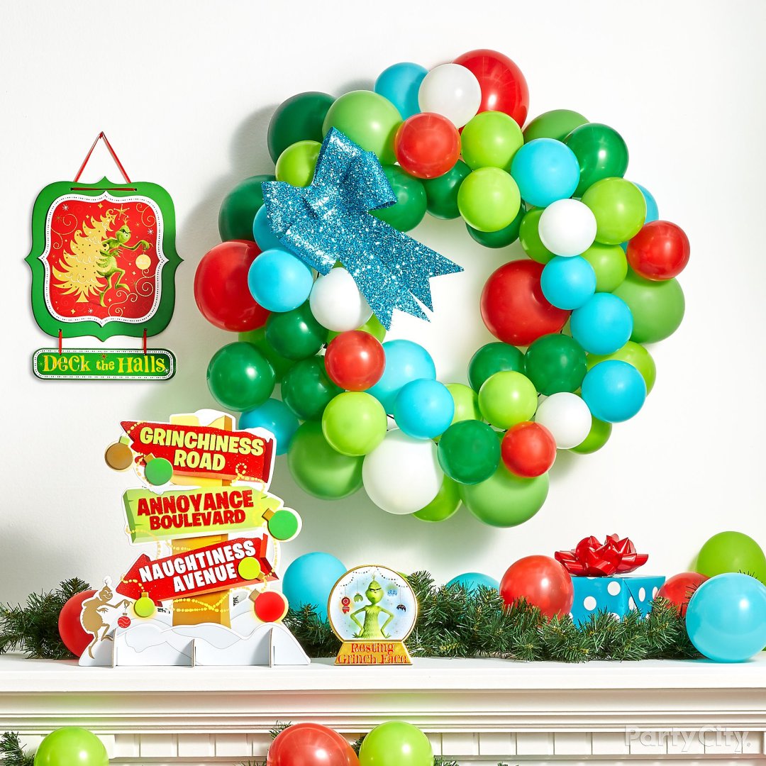 Grinch Christmas Decorating And Party Ideas Party City