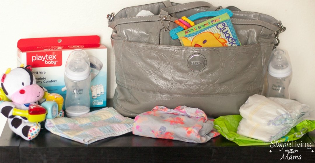 What to Pack in Your Diaper Bag for a Short Outing - Simple Living