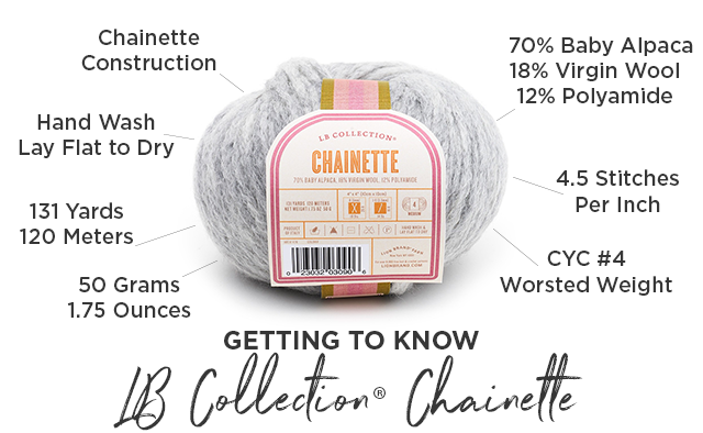 LB Collection® Chainette Yarn