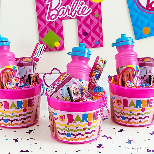 party city barbie stuff