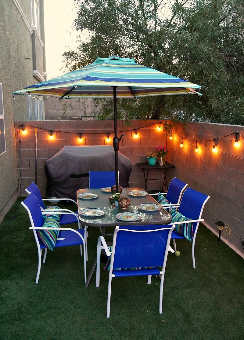 how to make a small backyard look nice