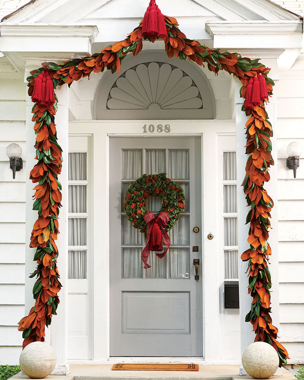 10 Festive, Holiday Front Doors to Inspire - How To Decorate