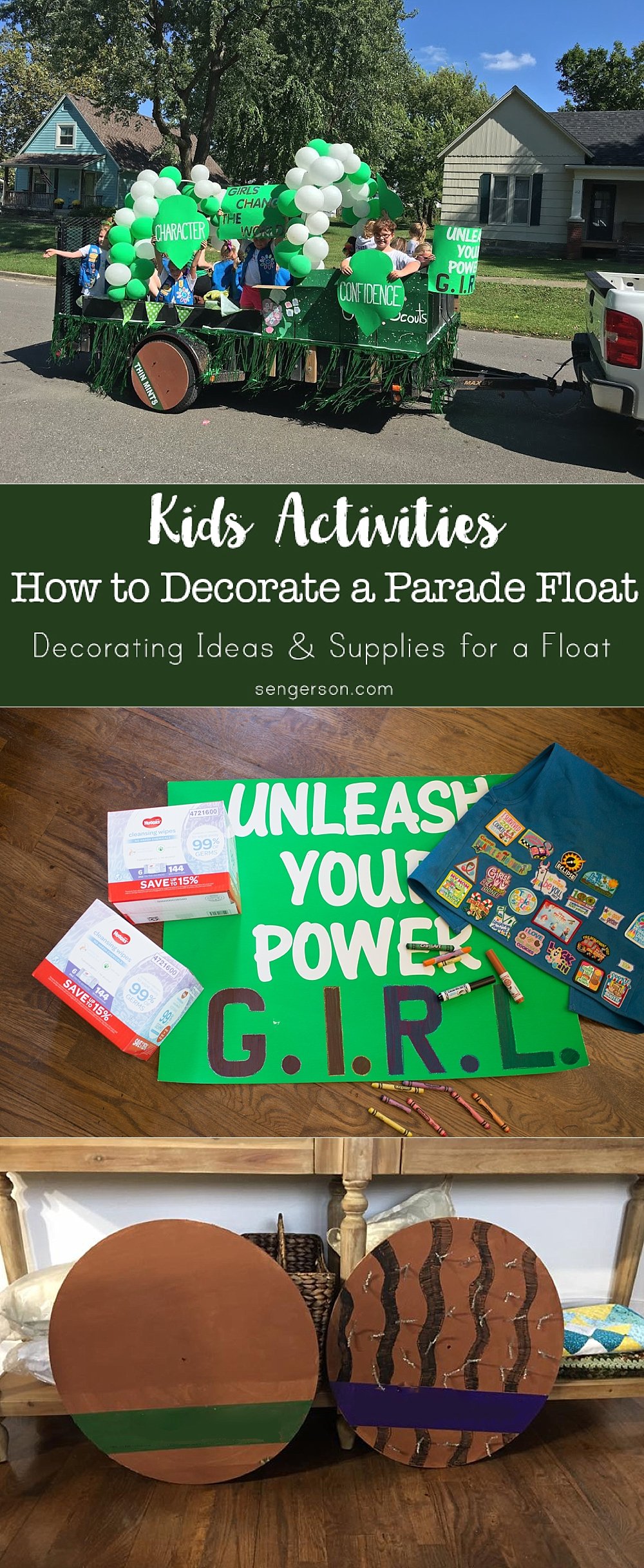 Inexpensive Parade Float Ideas | DIY | Sengerson