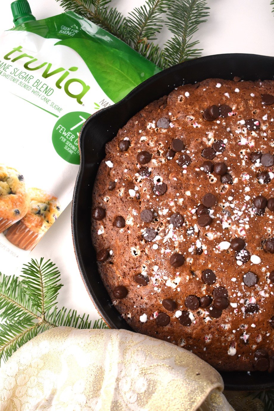 Peppermint Chocolate Chip Skillet Cookie The Nutritionist Reviews