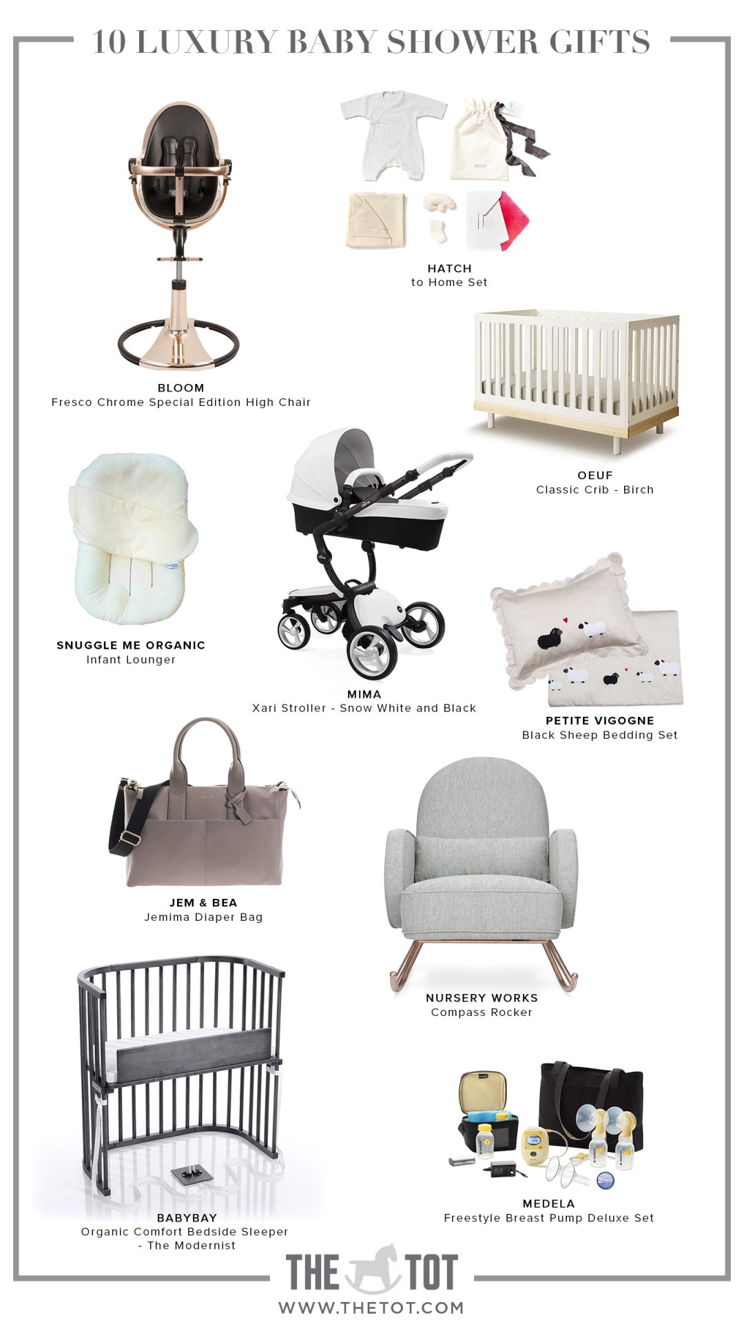 Luxury Baby Shower Gifts For The New Tot In Your Life Thetot