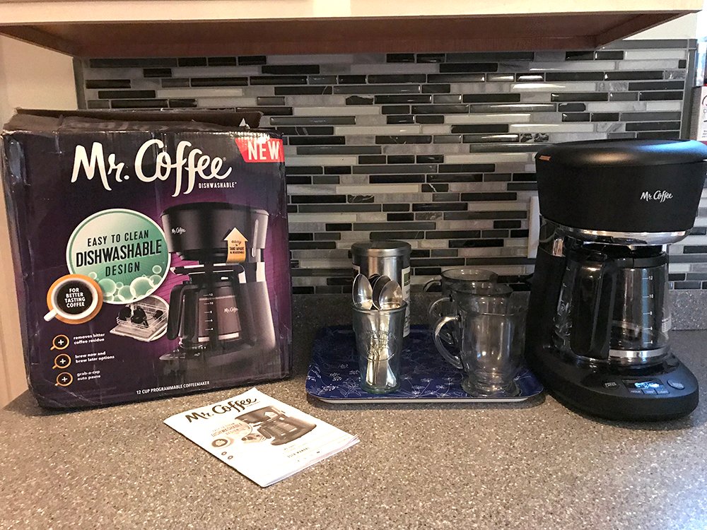 Mr. Coffee 12 Cup Programmable Coffee Maker with Dishwashable