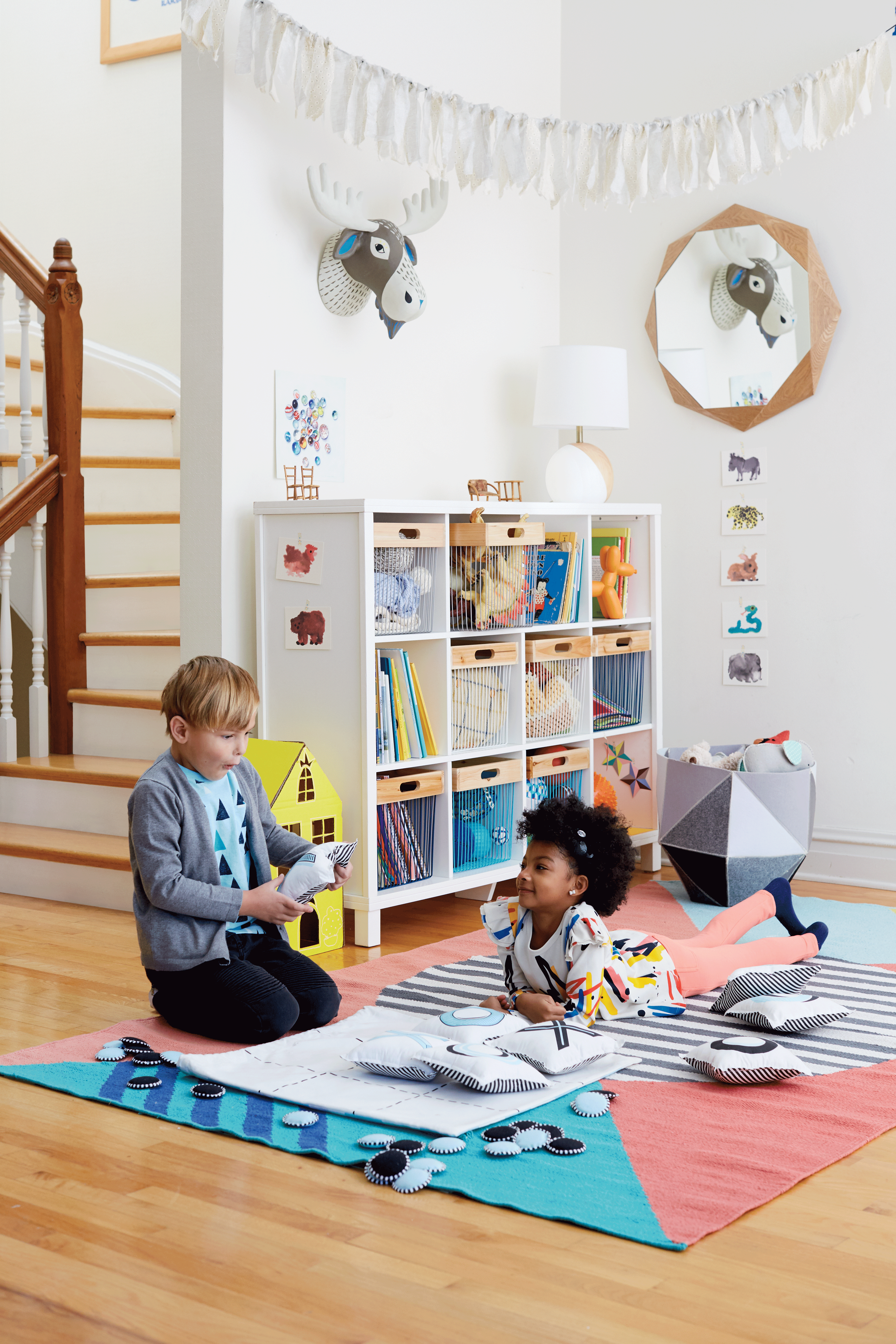 Bookcase Storage Styling Tips | Crate&Kids Blog