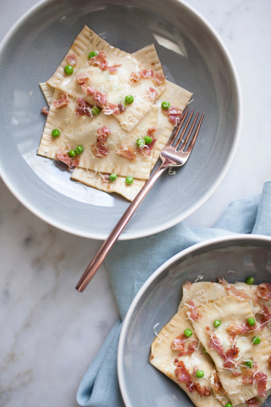 Spring Pea Ravioli Filling Recipe The Crate and Barrel Blog
