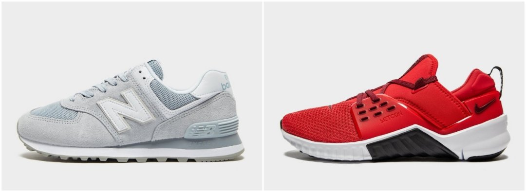 sneakerit treffeille kävelylle