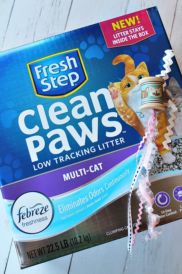 Fresh Step Clean Paws Triple Action Clumping Cat Litter, 22.5 lb