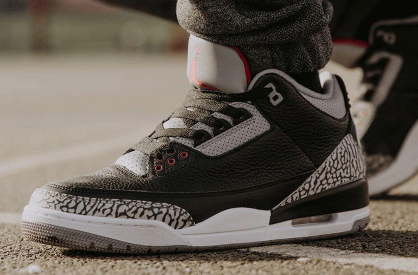 The MVP: Jordan 3 Black Cement