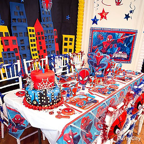 Spider Man Party Ideas Party City