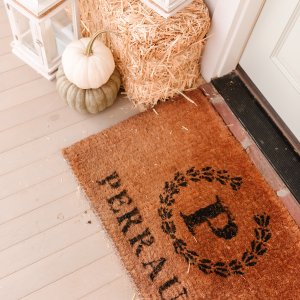 Coastal Wreath Graphic Doormat Mark And Graham