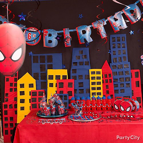 Spiderman Background For Birthday - Spiderman Birthday Invitations ...