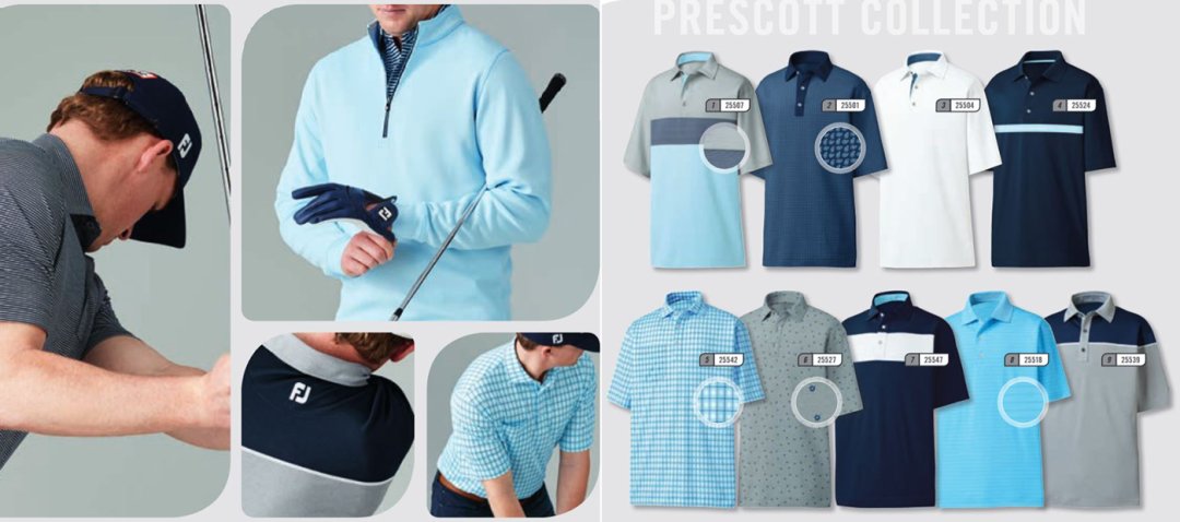 footjoy winter golf apparel