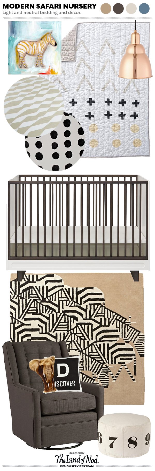 Design Spotlight Safari Themed Nursery Crate Kids Blog